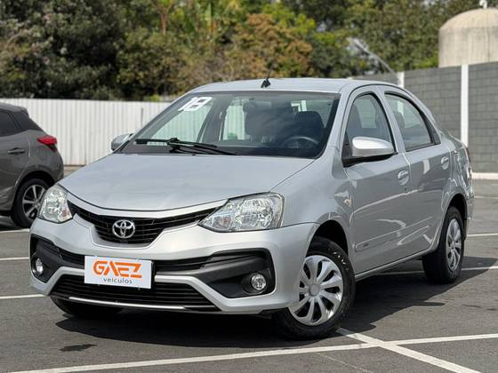 TOYOTA ETIOS 1.5 X SEDAN 16V FLEX 4P MANUAL TOYOTA ETIOS 1.5 X SEDAN 16V FLEX 4P MANUAL
